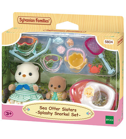 Sylvanian Families - Sea Otter Sisters Splashy Snorkel - 5804 Sylvanian Families - Sea Otter Sisters Splashy Snorkel - 5804