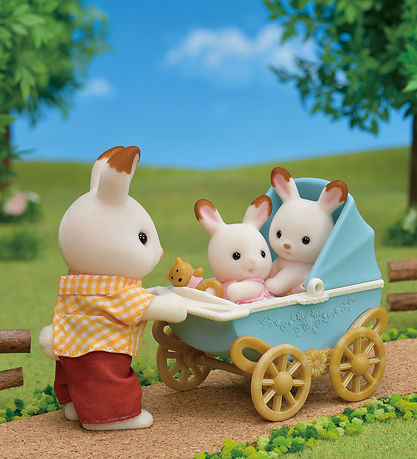 Sylvanian Families - Chocolate Rabbit Twins - 5432