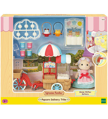 Sylvanian Families - Popcorn Delivery Trike - 5653