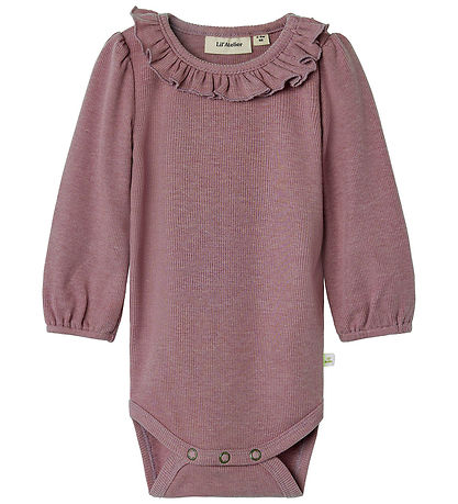 Lil Atelier Body l/æ - Rib - NbfDarla - Nostalgia Rose