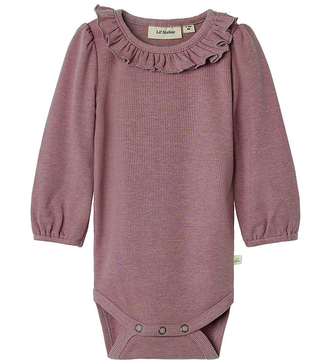 Lil Atelier Body l/æ - Rib - NbfDarla - Nostalgia Rose