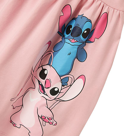 Name It Kjole - NmfAssa - Stitch - Cameo Pink Name It Kjole - NmfAssa - Stitch - Cameo Pink