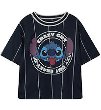 Name It T-shirt - NmmAriz - Stitch - Navy Blazer Name It T-shirt - NmmAriz - Stitch - Navy Blazer