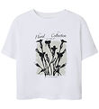 Name It T-shirt - NkfDagmar - Bright White/Floral Col