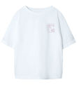 Name It T-shirt - NkfDagmar - Bright White/Endless Paradise