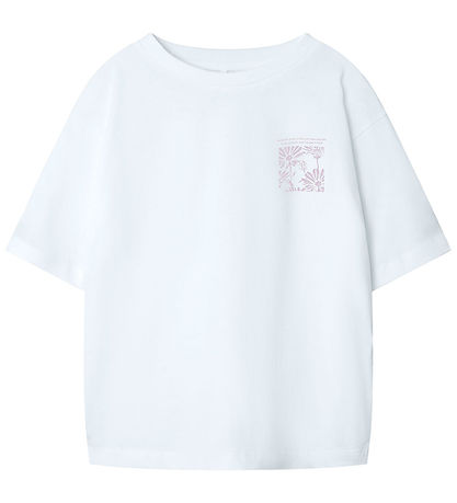 Name It T-shirt - NkfDagmar - Bright White/Endless Paradise Name It T-shirt - NkfDagmar - Bright White/Endless Paradise