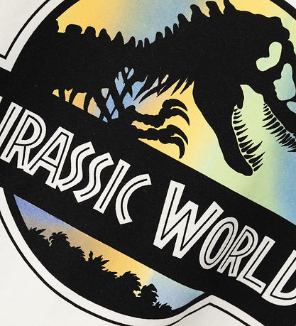 Name It T-shirt - NkmPjens Jurassic - White Alyssum Name It T-shirt - NkmPjens Jurassic - White Alyssum