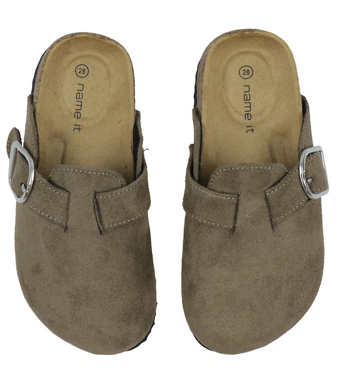 Name It Sandaler – NknAvery – Taupe Gray