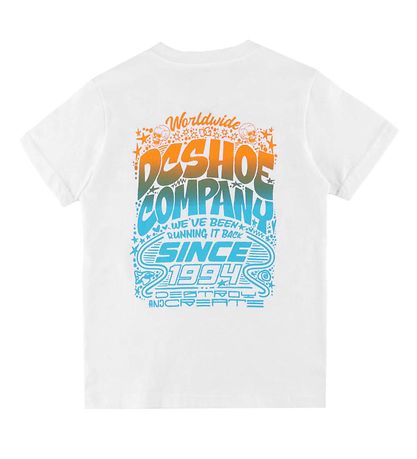 DC T-shirt - Hot Box - White w. Print