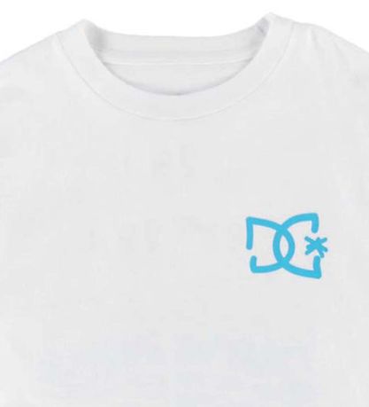 DC T-shirt - Hot Box - White w. Print