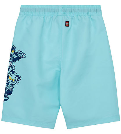 LEGO® Ninjago Badeshorts - LwAgan 306 - UV40+ - Mint m. Print