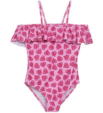 LEGO® Wear Badedragt - LwAva 301 - Pink m. Print LEGO® Wear Badedragt - LwAva 301 - Pink m. Print