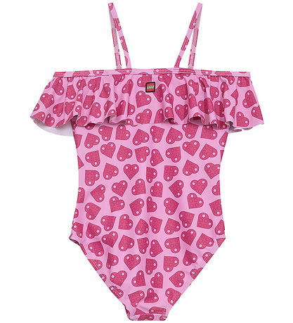 LEGO® Wear Badedragt - LwAva 301 - Pink m. Print