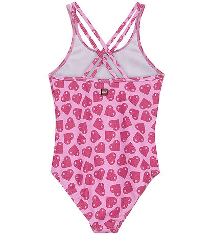 LEGO® Wear Badedragt - LwAva 300 - Pink m. Print LEGO® Wear Badedragt - LwAva 300 - Pink m. Print