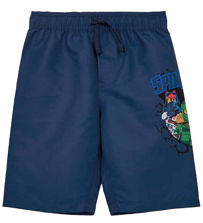 LEGOÂ® Ninjago Badeshorts - LwAgan 302 - UV40+ - Mørkeblå m. Prin