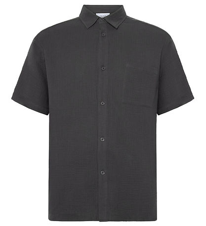 Grunt Skjorte - Musselin - GrOla - Grå Grunt Skjorte - Musselin - GrOla - Grå