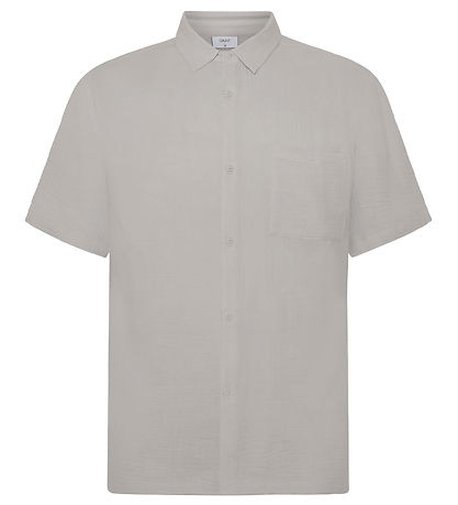Grunt Skjorte - Musselin - GrOla - Kit Grunt Skjorte - Musselin - GrOla - Kit