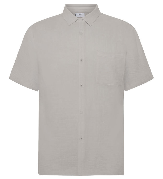 Grunt Skjorte - Musselin - GrOla - Kit