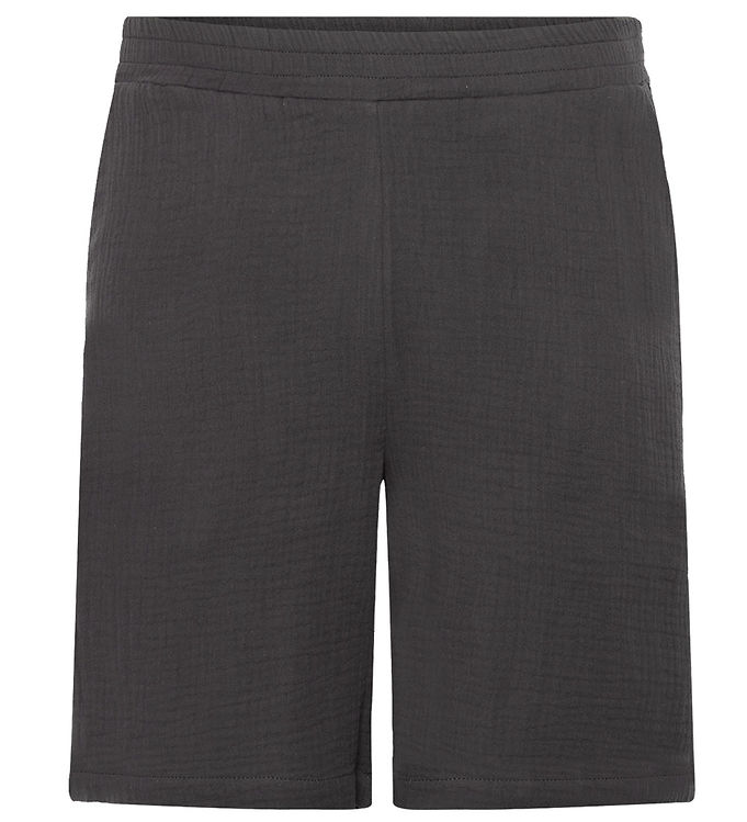 Grunt Shorts - Musselin - GrJan - Grå