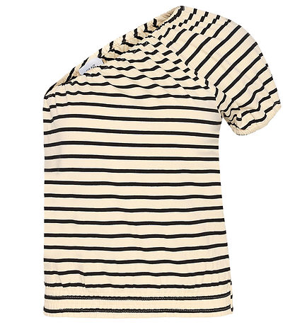 Grunt Top - GrLou - Off White/Sort Grunt Top - GrLou - Off White/Sort