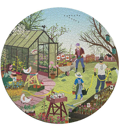 Vissevasse Puslespil - 1000 Brikker - 65x65 cm - Spring Feeling