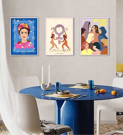 Vissevasse Plakat - 30x40 - Frida Kahlo