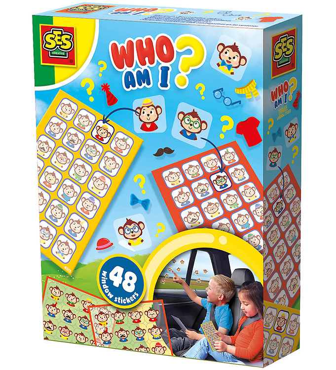 SES Creative - Vinduesklistermærker - Hvem er Jeg ?