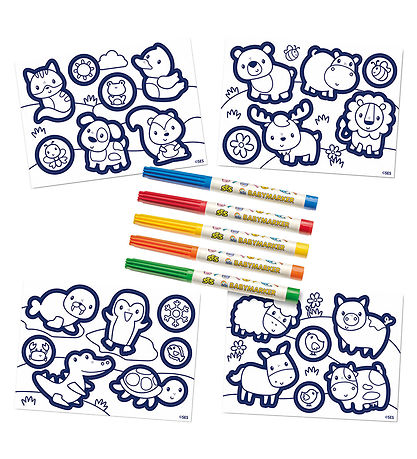 SES Creative - Min Første - Farvelæg Klistermærker SES Creative - Min Første - Farvelæg Klistermærker