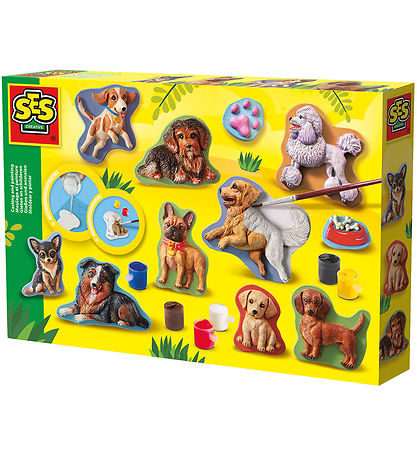 SES Creative - Støb & Mal - Hunde