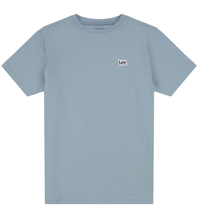 Lee T-shirt - Badge - Faded Denim