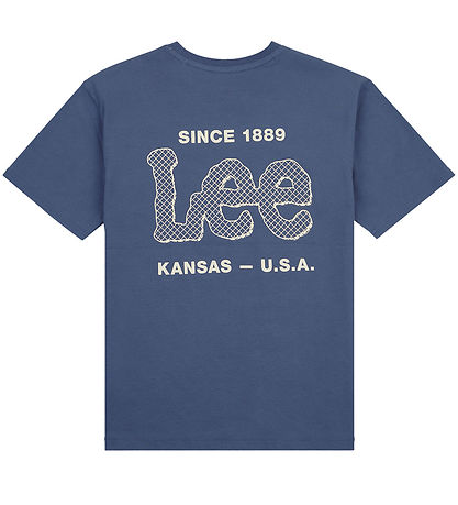 Lee T-shirt - Supercharged - Vintage Indigo