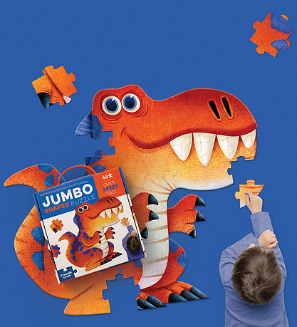 Crocodile Creek Puslespil - 48 Brikker - Jumbo Dinosaur Crocodile Creek Puslespil - 48 Brikker - Jumbo Dinosaur