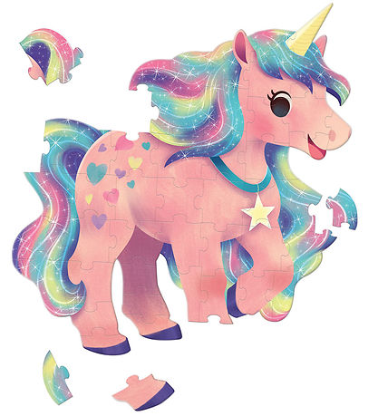 Crocodile Creek Puslespil - 48 Brikker - Jumbo Enhjørning