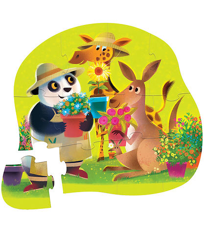 Crocodile Creek Puslespil - 12 Brikker - Flower Power