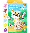 Tiger Tribe Litasett - Mála myndsett - Wild Animals