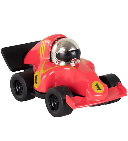 Tiger Tribe Racerbil - Press to Go - Rød Tiger Tribe Racerbil - Press to Go - Rød