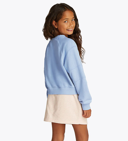 Tommy Hilfiger Sweatshirt - Script - Luchtig Blue