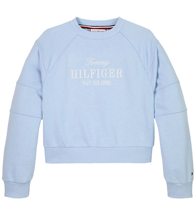Tommy Hilfiger Sweatshirt - Script - Breezy Blue