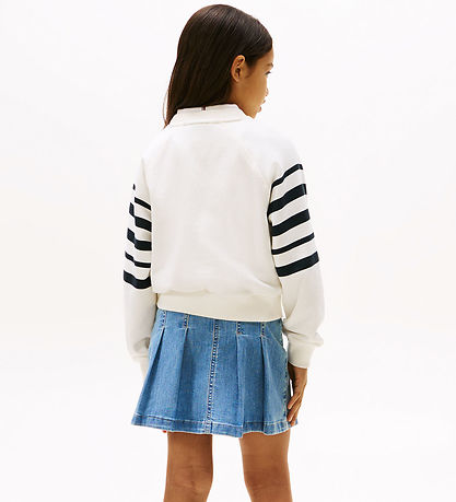 Sweat-shirt Tommy Hilfiger - Script - Dark Nuit Marine Stripe