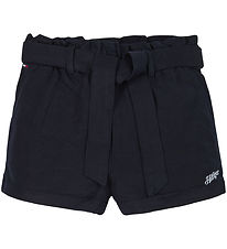 Tommy Hilfiger Shorts - Hør - Pull On - Dark Night Navy Tommy Hilfiger Shorts - Hør - Pull On - Dark Night Navy