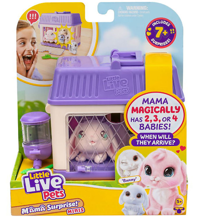 Little Live Pets - Mama Surprise Minis Bunny - (26625) - Moose