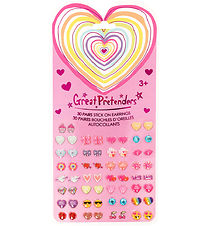 Great Pretenders Øreringe - Stick-on - 30 stk. - Heart