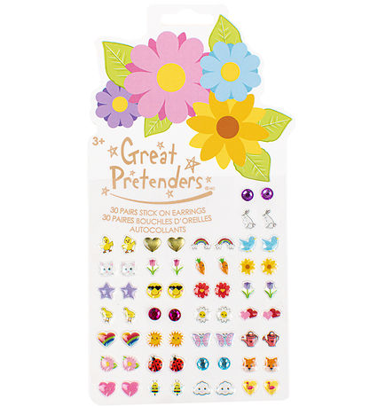 Great Pretenders Øreringe - Stick-on - 30 stk. - Spring Flowers