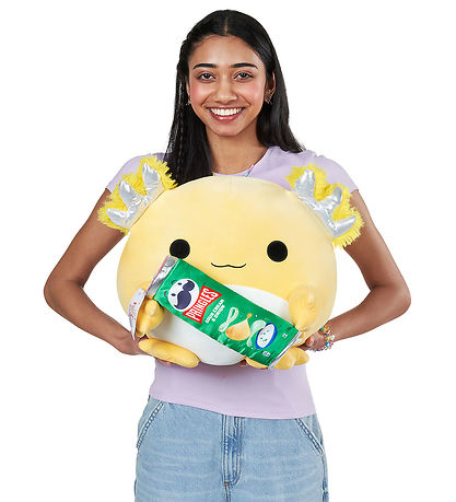 Snackles Bamse - 35 cm - Leon m. Pringles