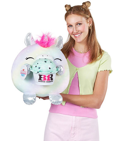 Snackles Soft Toy - 35 cm - The Unicorn Marty w. Baskin Robbins