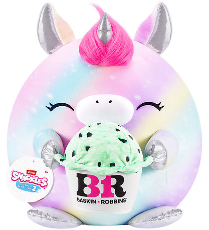 Snackles Soft Toy - 35 cm - The Unicorn Marty w. Baskin Robbins