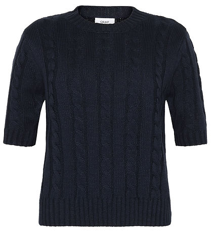 Grunt T-shirt - Strik - Gru - Navy