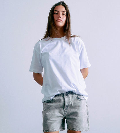 Grunt Shorts - GrGlori Mid-Rise - Grå