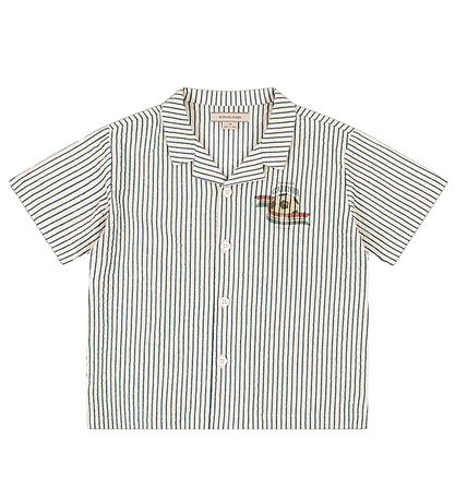Konges Sløjd Skjorte - Elliot - Stripe Blue Konges Sløjd Skjorte - Elliot - Stripe Blue