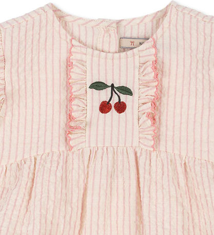 Konges Sløjd Sommerdragt - Ellie - Peony Stripe